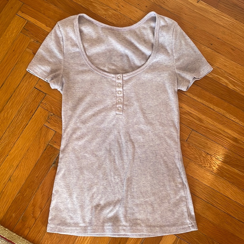 Womens top light purple size small